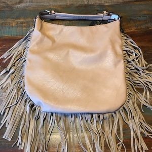 Mods Luxe Fringe Bag with crossbody strap